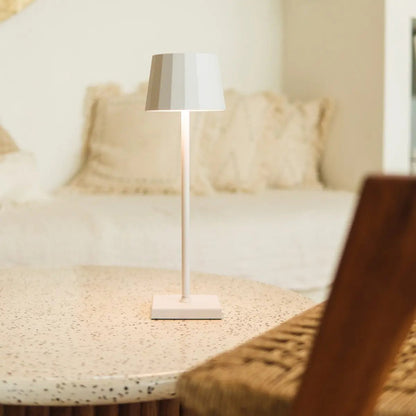 William White Rechargeable Table Lamp | Cordless, Dimmable & 120-Hour Battery Life