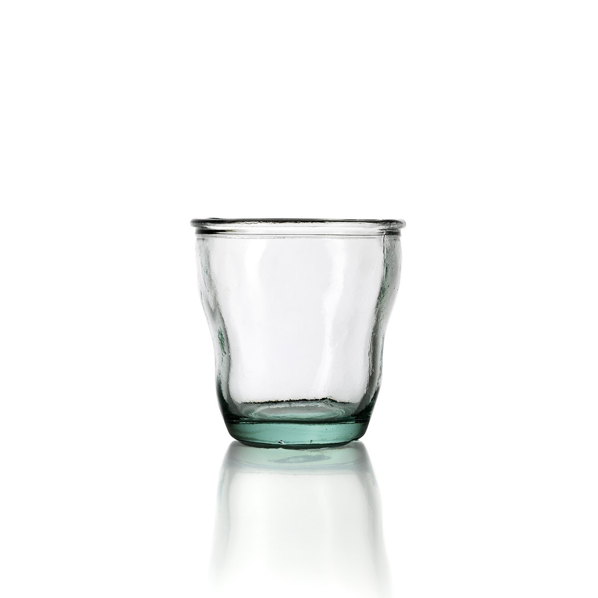 Recycled Glass Water Tumbler - The Tching Mindful Glass, Blue