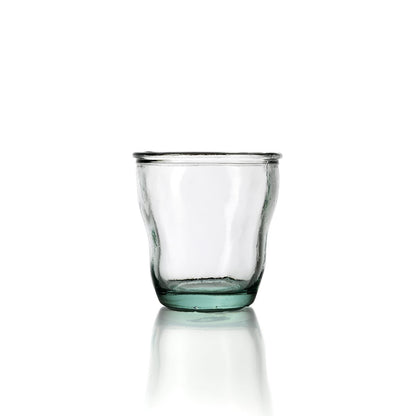 Recycled Glass Water Tumbler - The Tching Mindful Glass, Blue