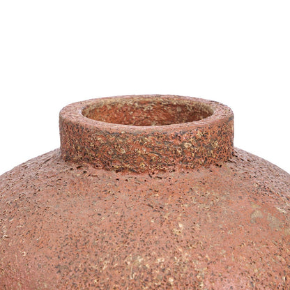 Terracotta Clay Vase - Large Decorative Sculpture