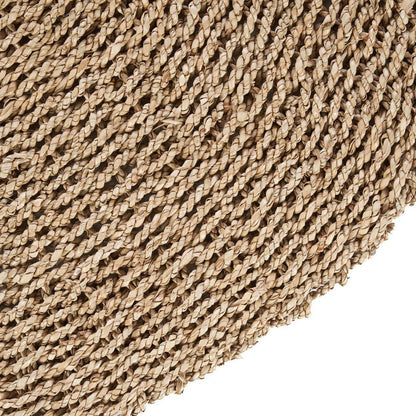 Sisal Area Rug - Round Natural Fiber Carpet, 100 cm
