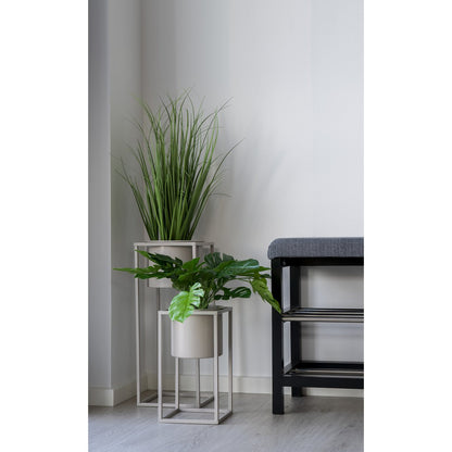 Poa Grass - Green, PE Plastic/Polyester, 30x30x68 cm