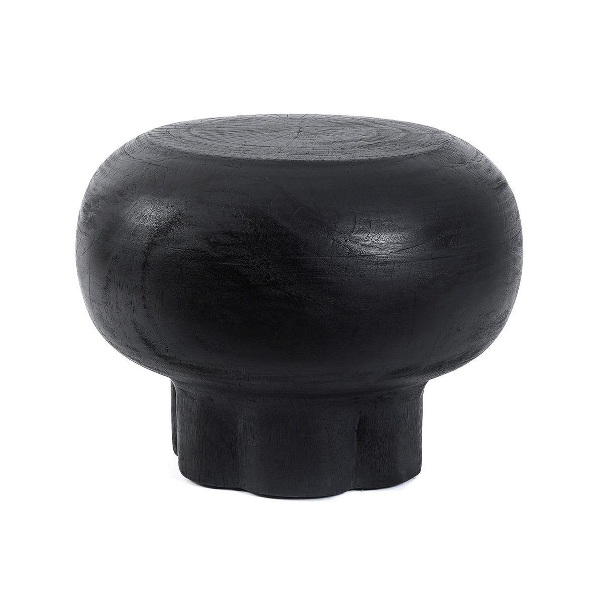 Suar Wood Coffee Table - Black Jellyfish Style