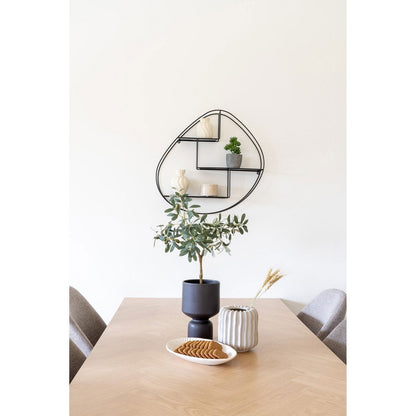 Ceramic Tray - White Nordic Style Decorative Tray, 30.5cm