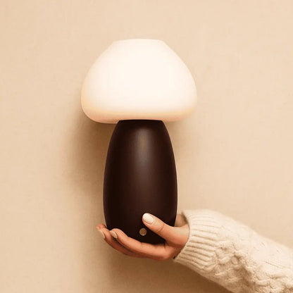 Bear Dark Brown Rechargeable Lamp | Cordless, Dimmable & Up to 100 Hours of Battery Life