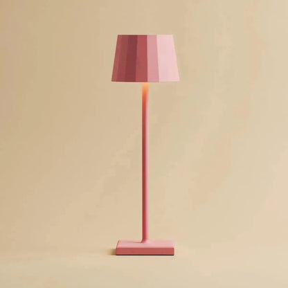 Combi Set Professional | 8 x Wouter Flamingo Pink Rechargeable Table Lamps & 1 x Central Station Charging Station