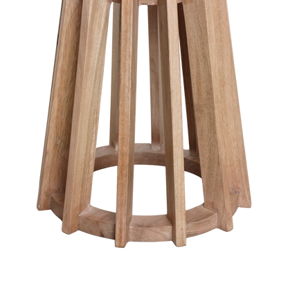Sarawak side table marble white - 40x40x50 cm