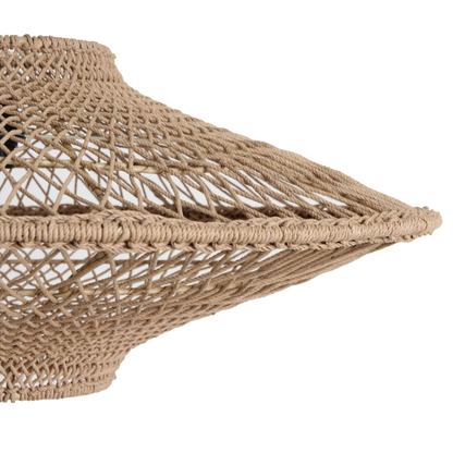 Corda hanging lamp Naturel Large