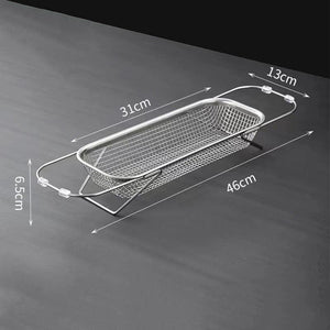 Expandable Sink Colander | Full Metal - JUGLANA