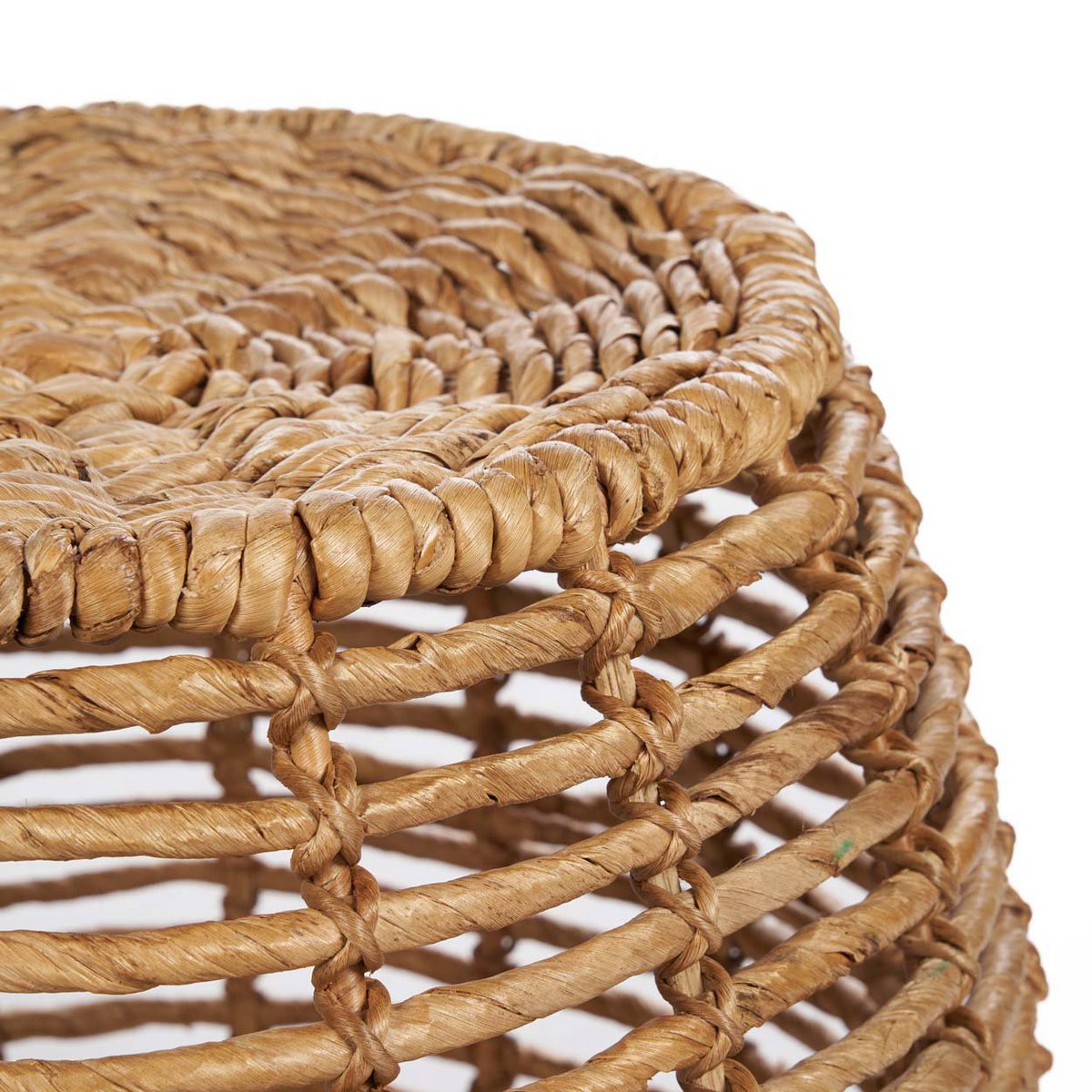 Banana Leaf Stool - Natural Fiber Accent for Calm Interiors