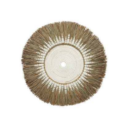 Decoración Mural Macramé Rafia - Blanco Natural
