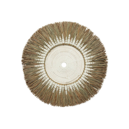 Decoración Mural Macramé Rafia - Blanco Natural