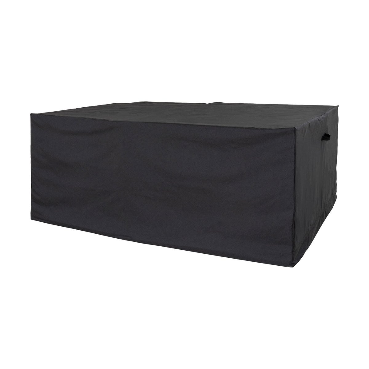 Luxury cover for table with 4 chairs, 210g/m2 600D polyester PU coated, water repellant, black