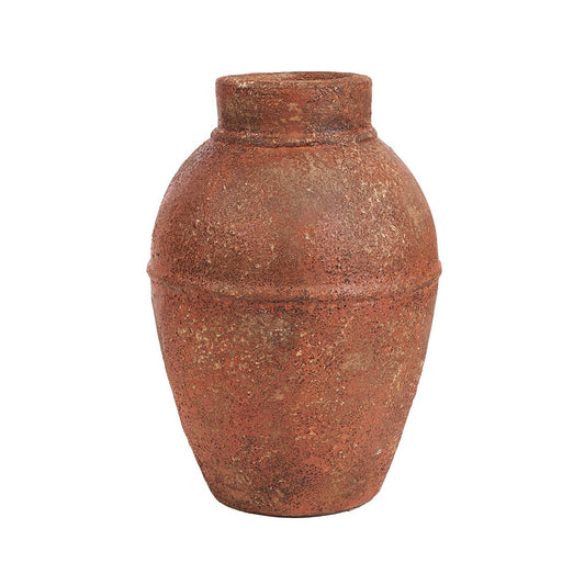 Terracotta Vase - Large Ceramic Amphora - Rustic Style
