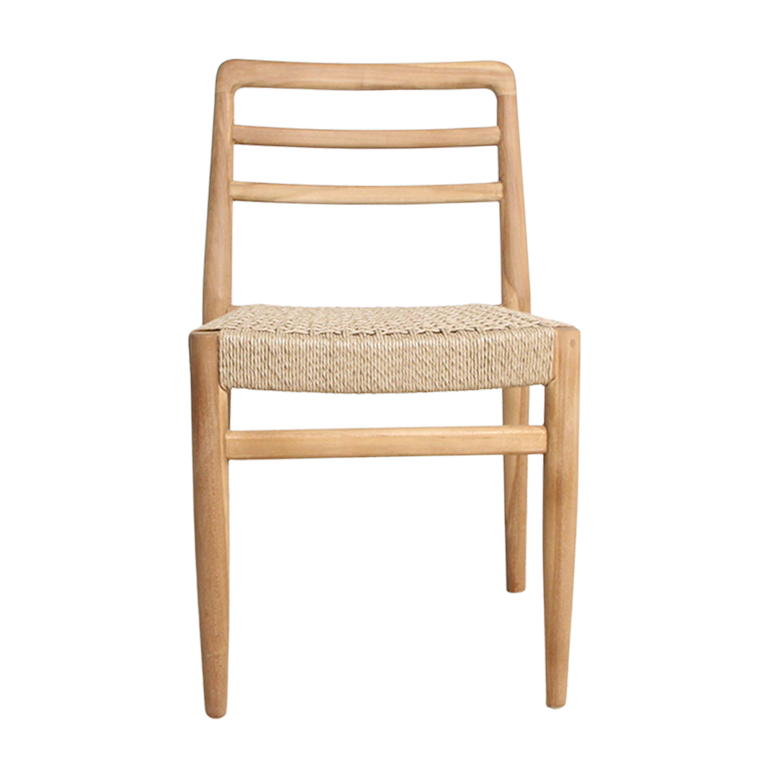 Teak Garden Chair - Natural FSC Wood Outdoor Seating