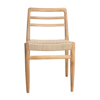 Teak Garden Chair - Natural FSC Wood Outdoor Seating