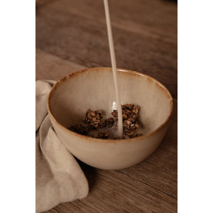 Stoneware Cereal Bowl - Rustic Cascais Design, Medium