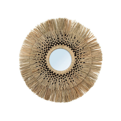 The Havana Mirror - Natural Black - L