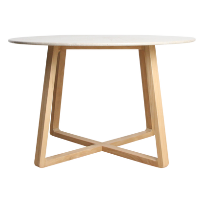 Marble Dining Table - Infinity Round Table, 120cm