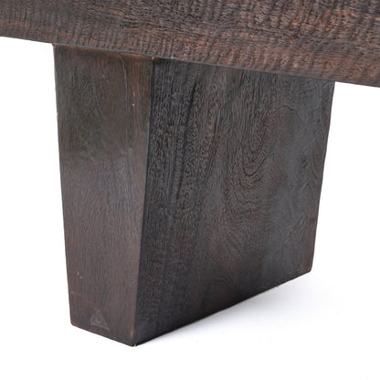 The Center Piece Bench - Dark Walnut