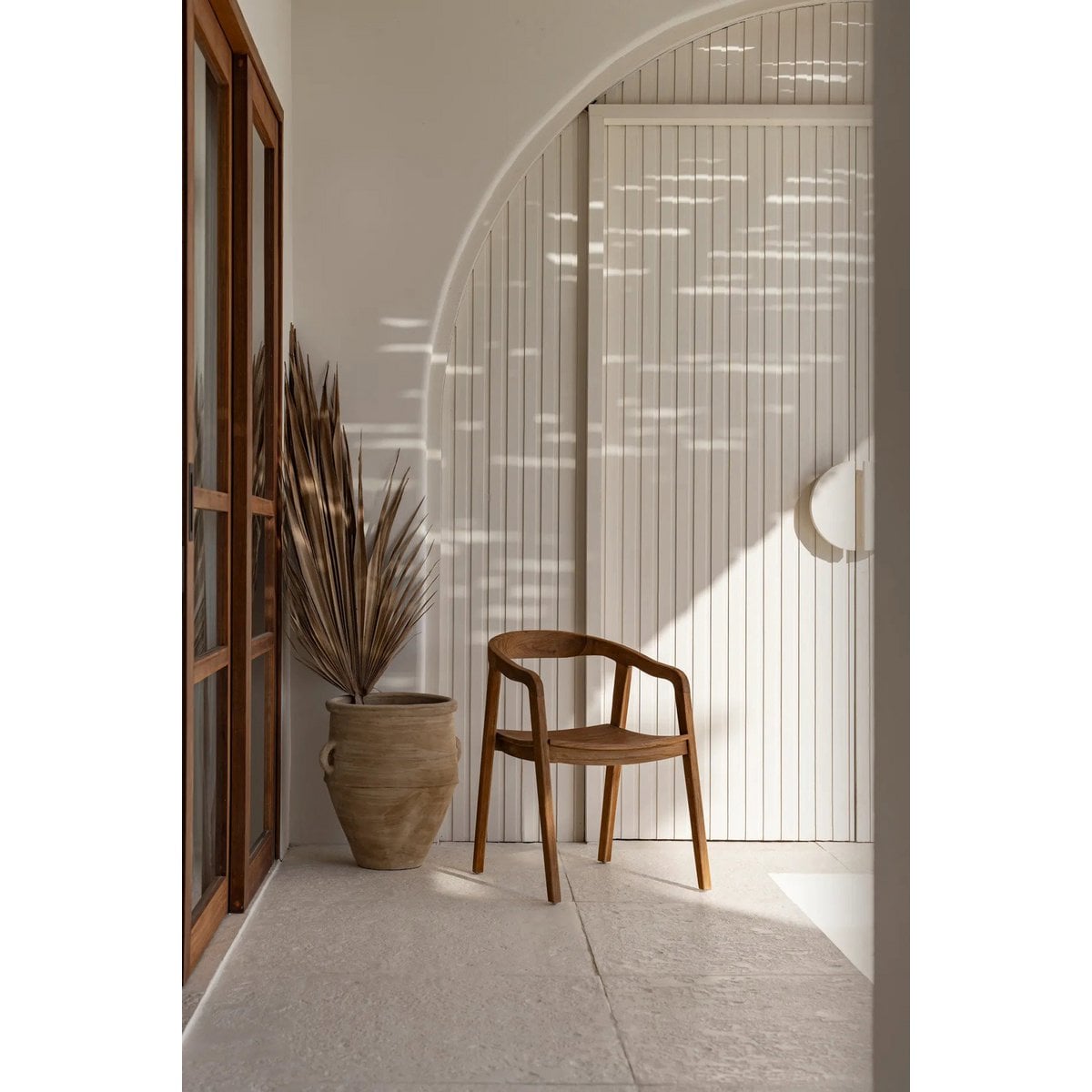 Teak Outdoor Dining Chair - Elegant Nihi Oka Design