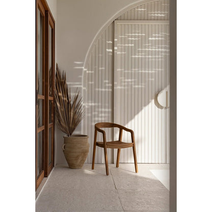 Teak Outdoor Dining Chair - Elegant Nihi Oka Design