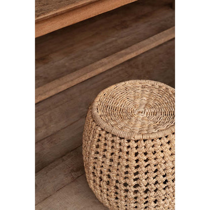 Banana Leaf Stool - Natural Accent Piece
