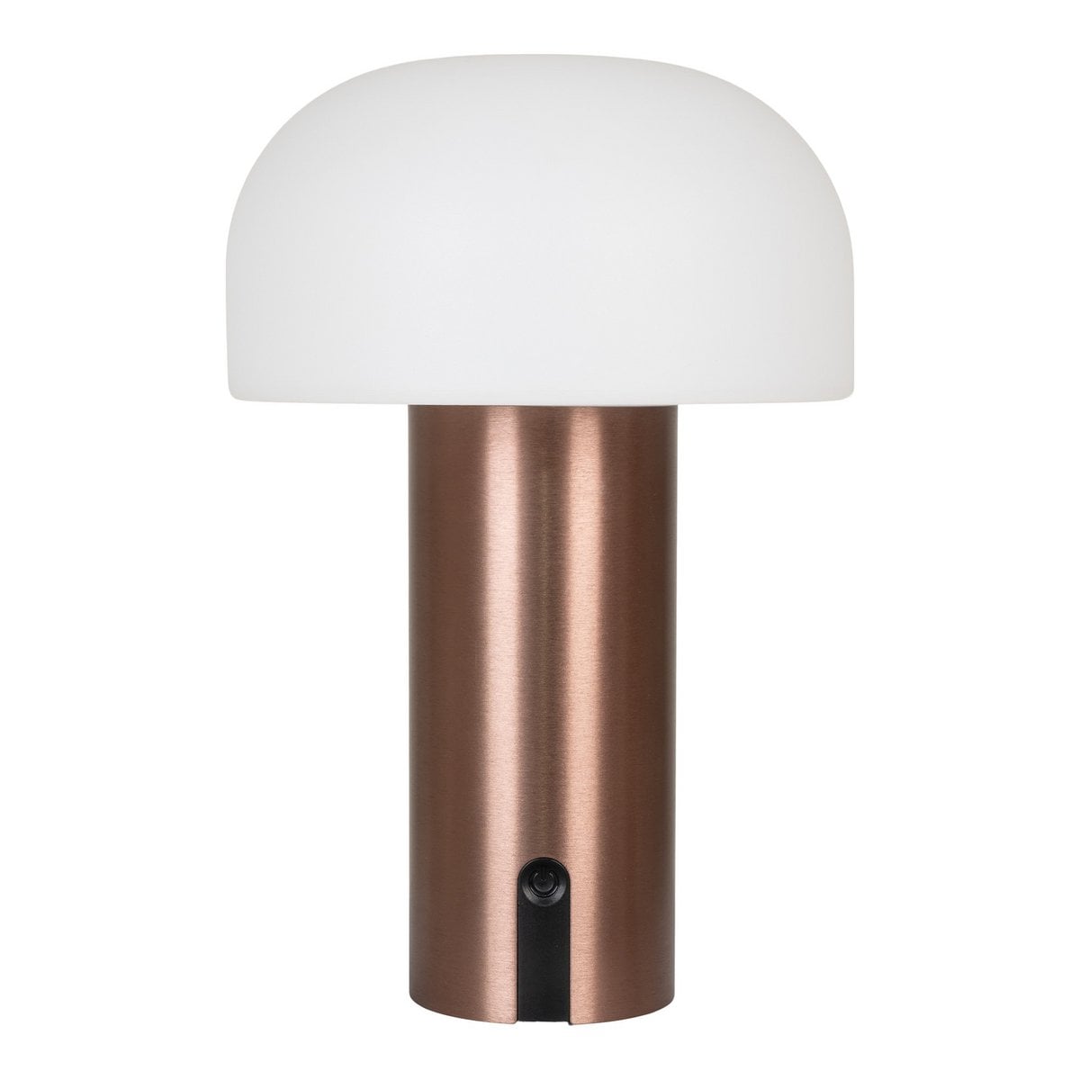 LED Table Lamp - Rechargeable White & Copper Soham
