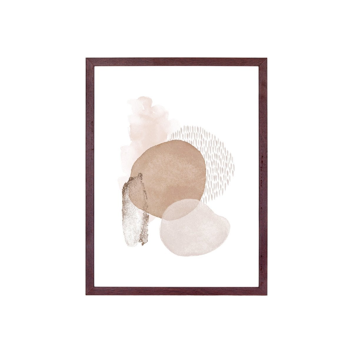 Dark Brown Picture Frame Set - Set of 3