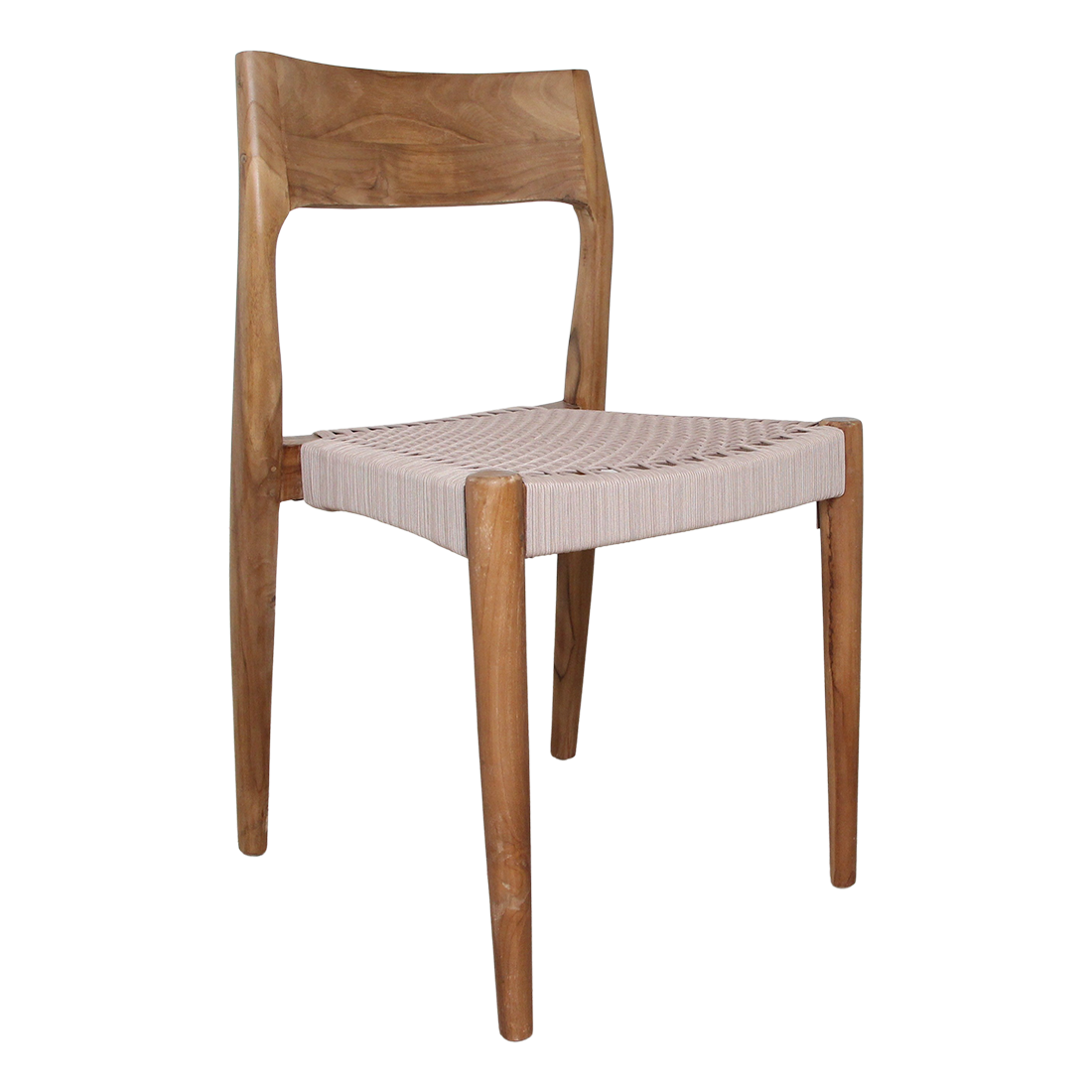 Freya Garden chair Natural - Dark teak