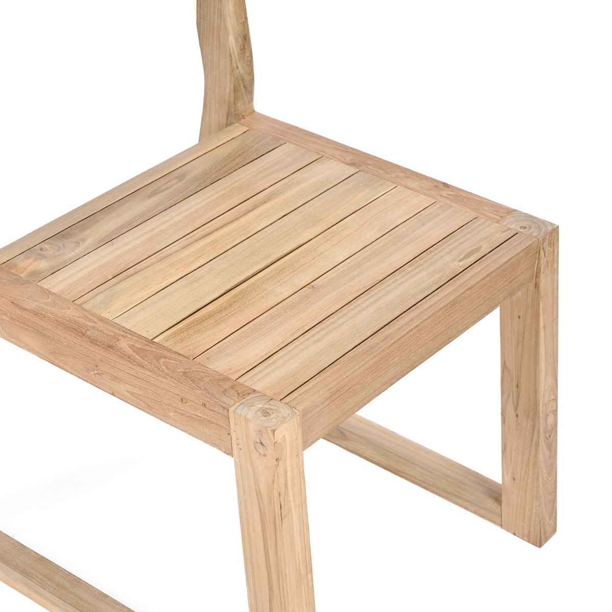 The Linear Dining Chair - Natural Grey