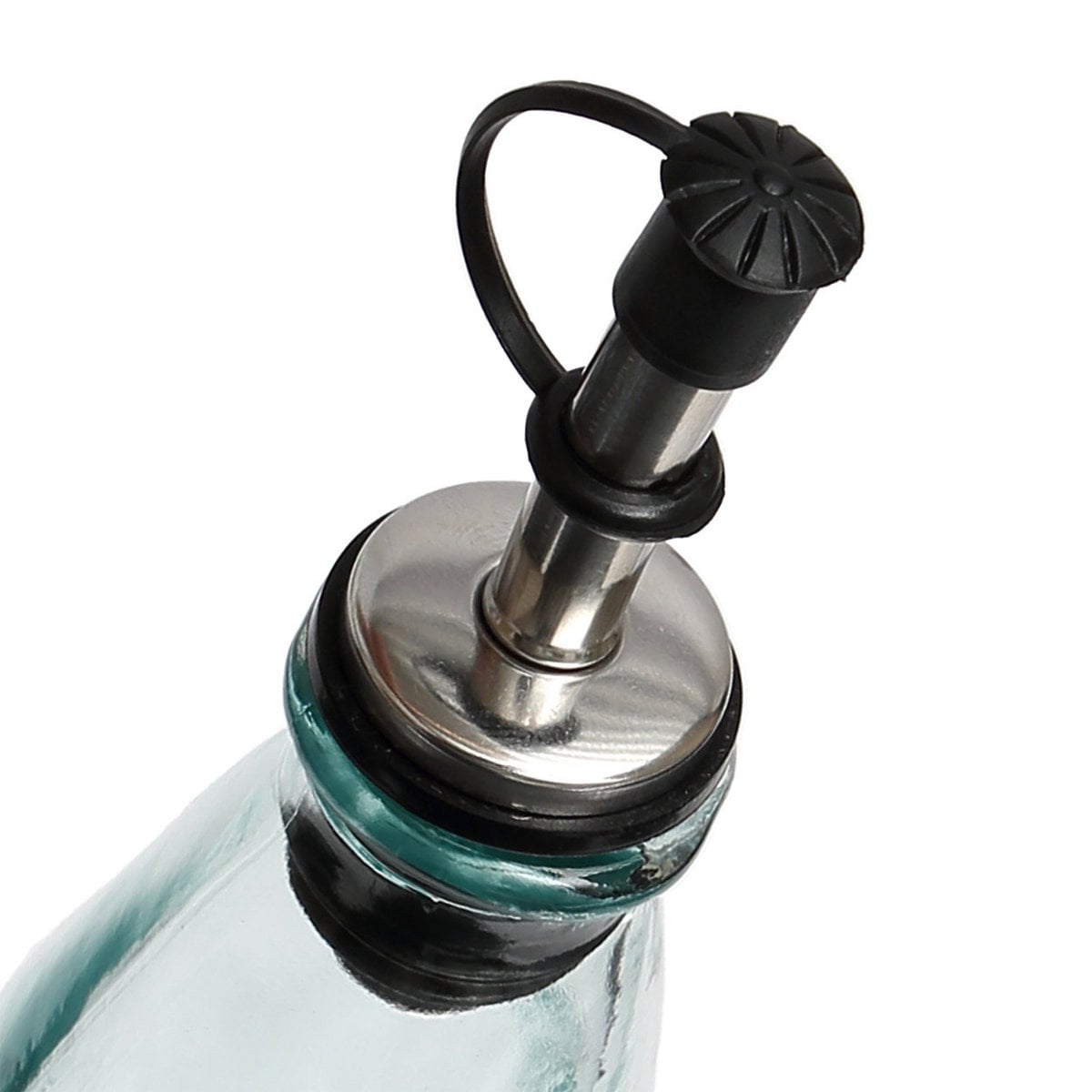 Die Olivenölflasche N°03 - Blau