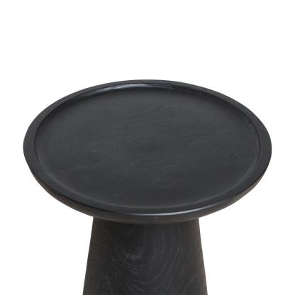 Teak Side Table - Nero Dusk Sustainable Modern Accent Table