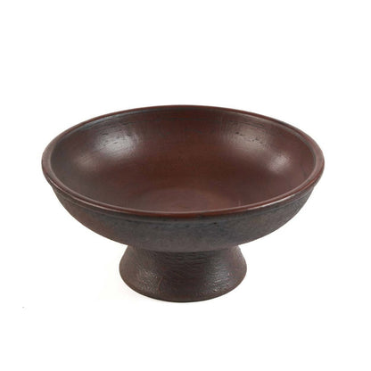 Terracotta Fruit Bowl - Rustic Ethnic Style Centerpiece - Medium