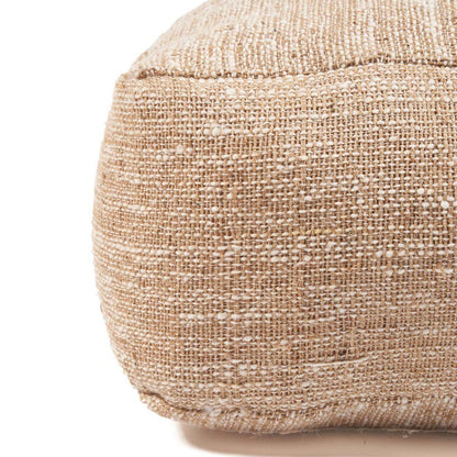 Beige Pouffe Ottoman - The Comfy Pouffe