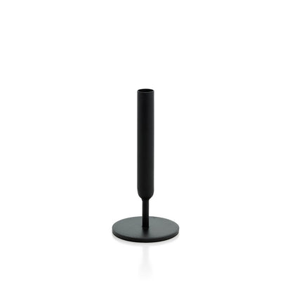Metal Vase - Black Slim Vase, Modern Decor - Medium