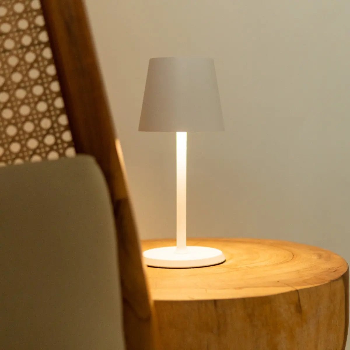 James White Rechargeable Table Lamp | Cordless, Dimmable & Elegant (kopie)
