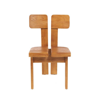 Teak Dining Chair - Natural Wood Finish