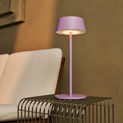 Cordless Table Lamp – Violet Rechargeable Dimmable LED Lamp