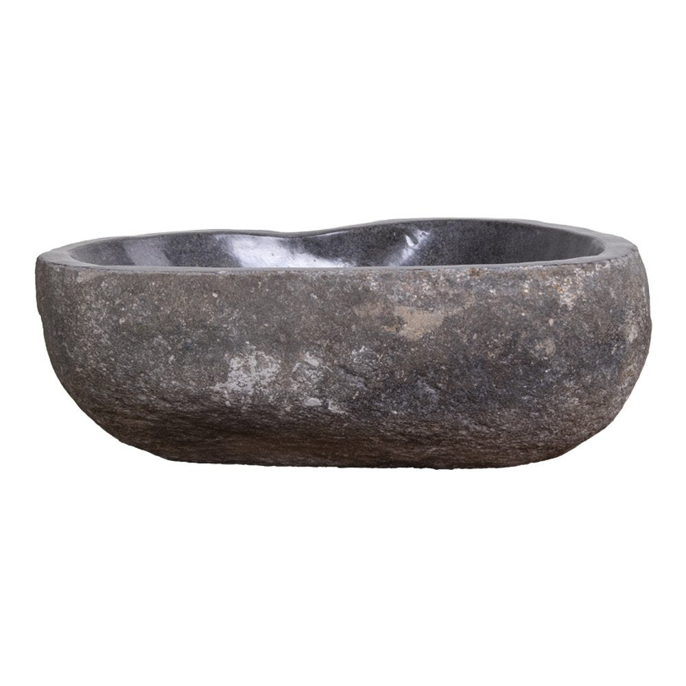 Donau Riverstone Sink - Natural Stone, 40x35x15cm