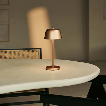 Anton Copper Rechargeable Table Lamp | Stylish & Cordless Lighting