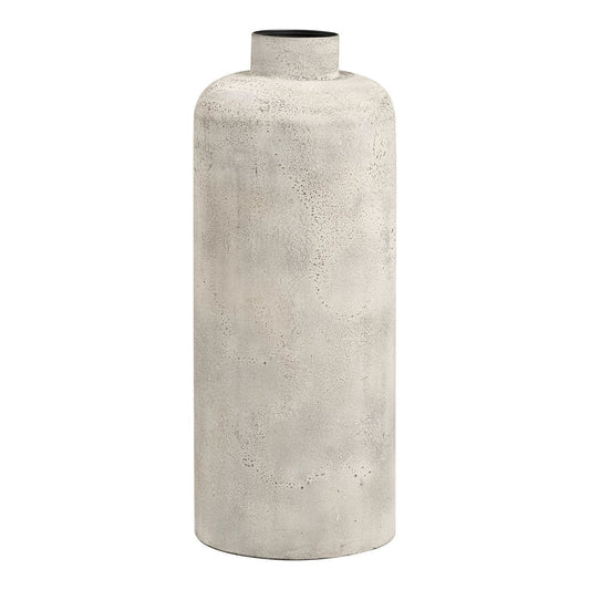 Μεταλλική Γλάστρα - Διακοσμητική Γλάστρα Antique Beige, Ύψος 60cm