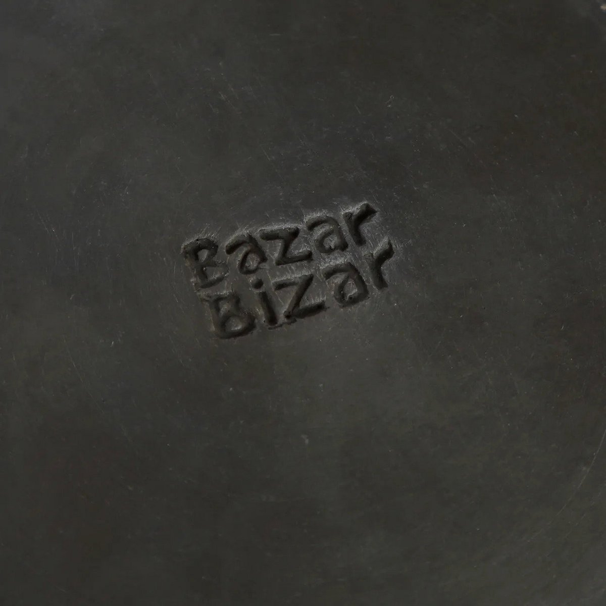 The Burned Classic Plate - Black - L