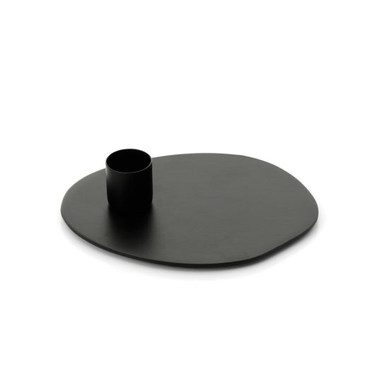 Black Tea Light Holder - Small Decorative Candle Holder