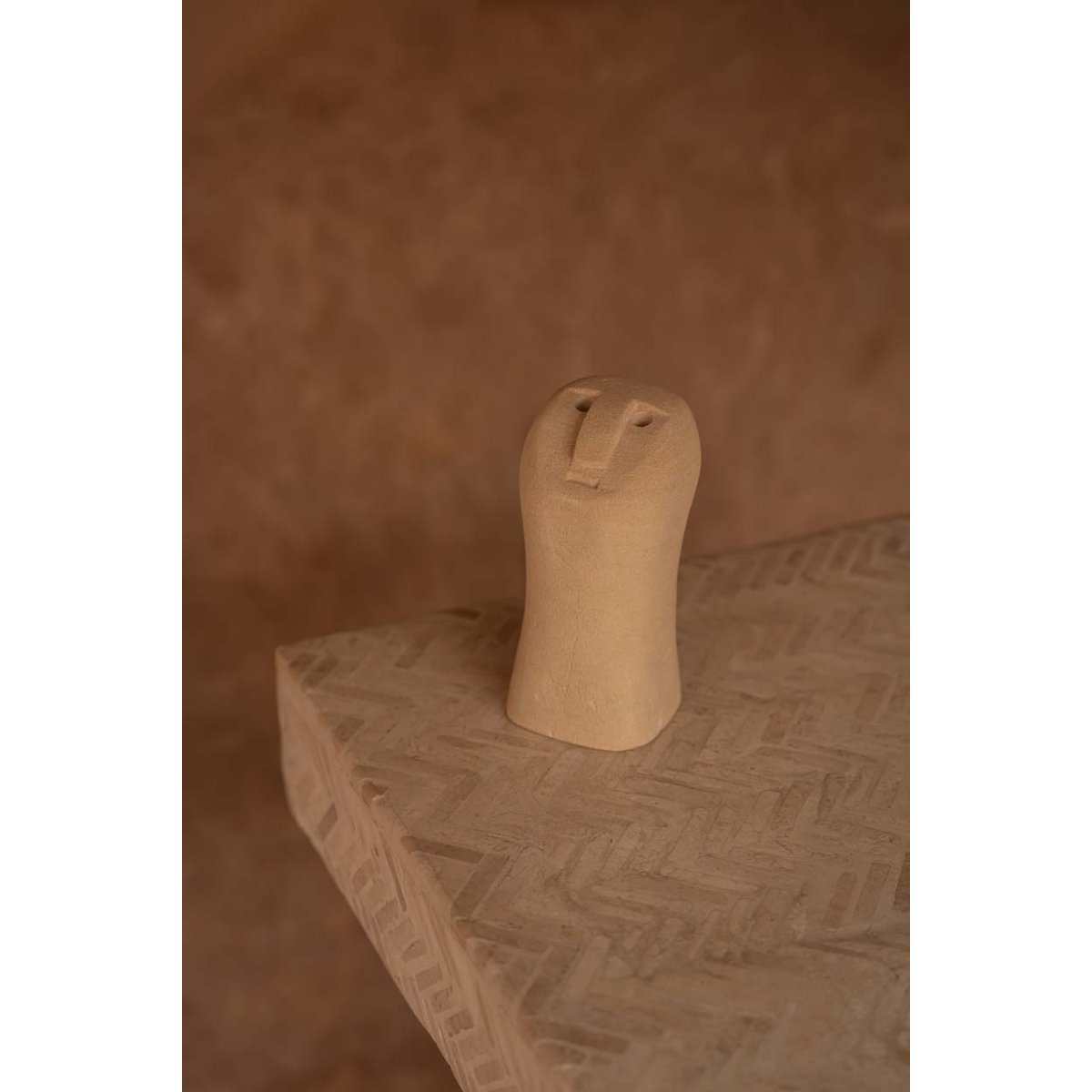 Hand Carved Stone Statue - Indonesian Protection Decor