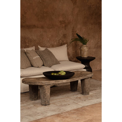 The Hourglass Side Table - Dark Walnut