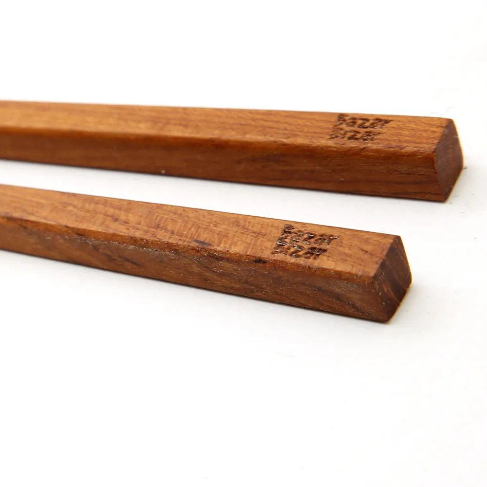 Teak Root Chopsticks - Sustainable, Reusable, Natural Grain