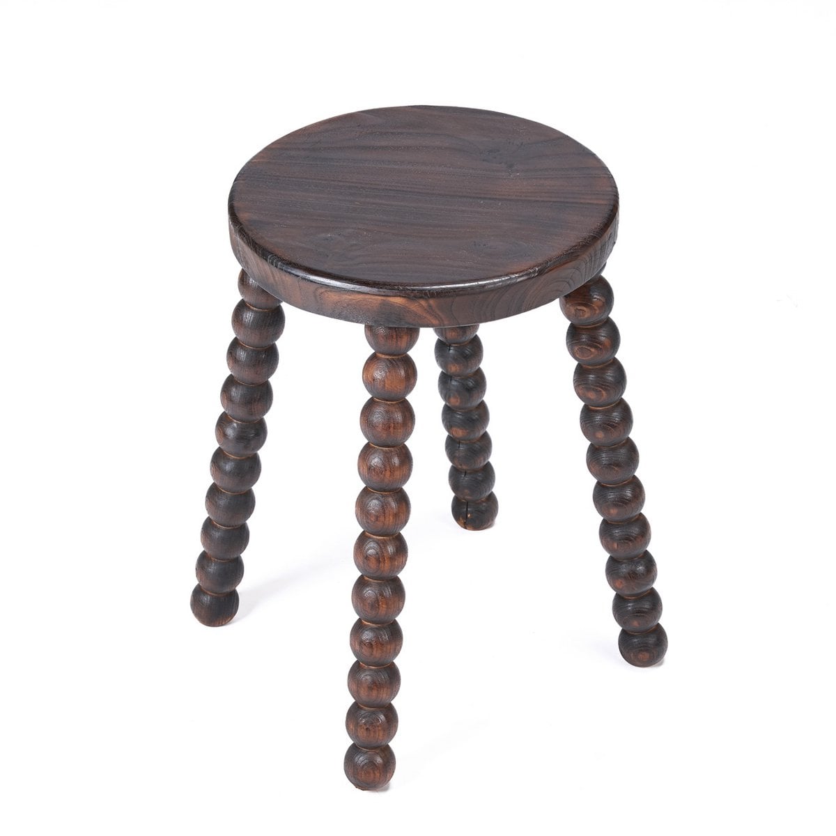 Dango Stool: Dark Walnut Accent Piece | Bazar Bizar – JUGLANA
