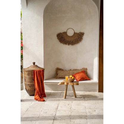 Rattan Laundry Basket XL – Colonial Style – Natural Brown