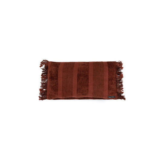 Βελούδινη Μαξιλαροθήκη - Burgundy Oh My Gee Lumbar Pillow - 30x50cm
